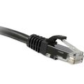 Enet Enet Cat5E Black 6 Inch Patch Cable w/ Snagless Molded Boot (Utp) C5E-BK-6IN-ENC